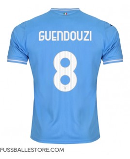Günstige Lazio Matteo Guendouzi #8 Heimtrikot 2023-24 Kurzarm